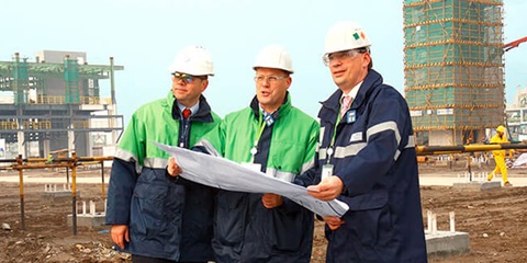 Groundbreaking in Shanghai