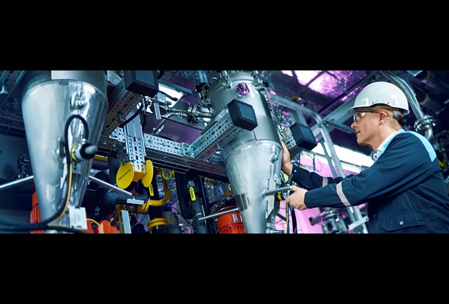 Die neue Bio-Anilin Anlage.