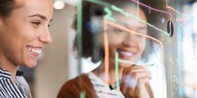 Women developing ideas