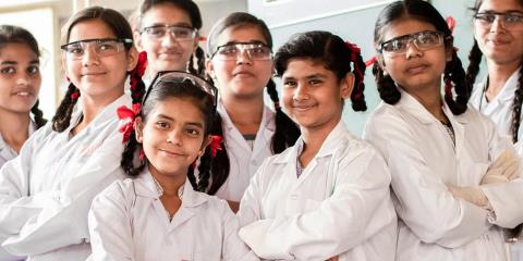 Many girls want to become doctors