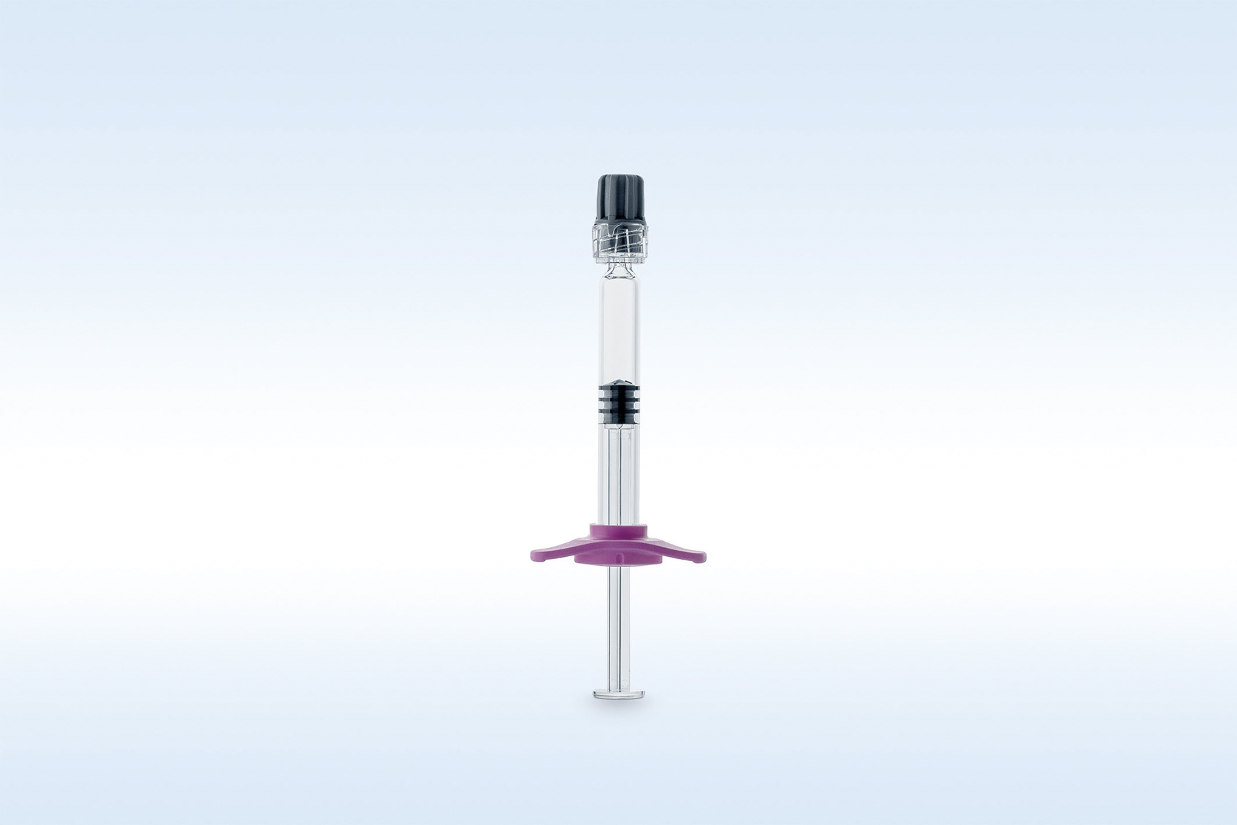 Integrated syringe closures